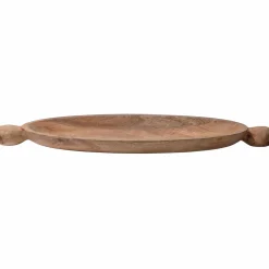 Seemly decoratieschaal ovaal mango hout naturel - Loft24.nl