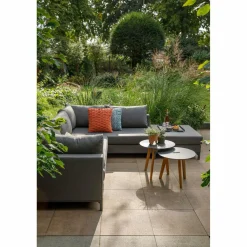 sicilie loungeset tuin rechts stone grey - Loft24.nl