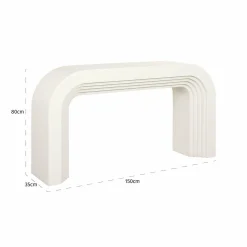 Sidetable Rainbow Wit - 150 cm - Loft24.nl