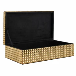 Sieradendoos Blaze 40 x 22cm kleur Goud - Loft24.nl