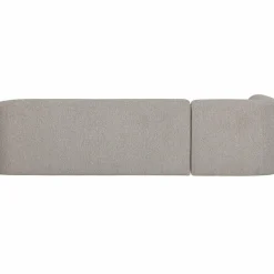 Sloping hoekbank links off white melange - Loft24.nl