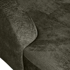 Sloping hoekbank links structure velvet frost - Loft24.nl