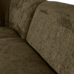 Sloping hoekbank links structure velvet bonsai - Loft24.nl