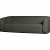 Sloping 3-zits bank grijs/zwart melange - Loft24.nl