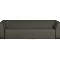 Sloping 3-zits bank grijs/zwart melange - Loft24.nl