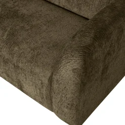 Sloping 3-zits bank structure velvet bonsai - Loft24.nl