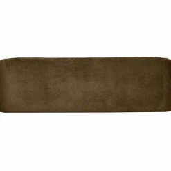 Sloping 3-zits bank structure velvet brass - Loft24.nl
