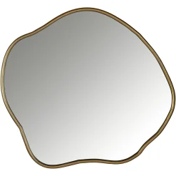 Spiegel Allyson organisch 79 x 88 cm kleur Brushed Gold - Loft24.nl