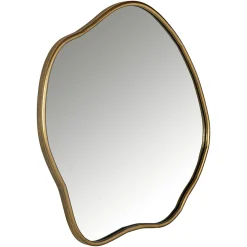 Spiegel Allyson organisch 79 x 88 cm kleur Brushed Gold - Loft24.nl