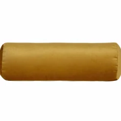 Spool rolkussen fluweel oker - Loft24.nl