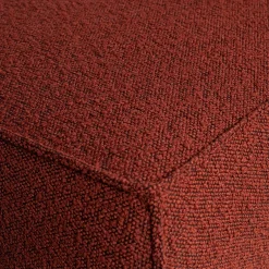 Statement hoekbank links boucle chestnut - Loft24.nl