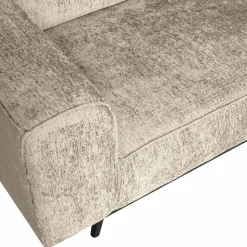 Statement hoekbank rechts structure velvet wheatfield - Loft24.nl