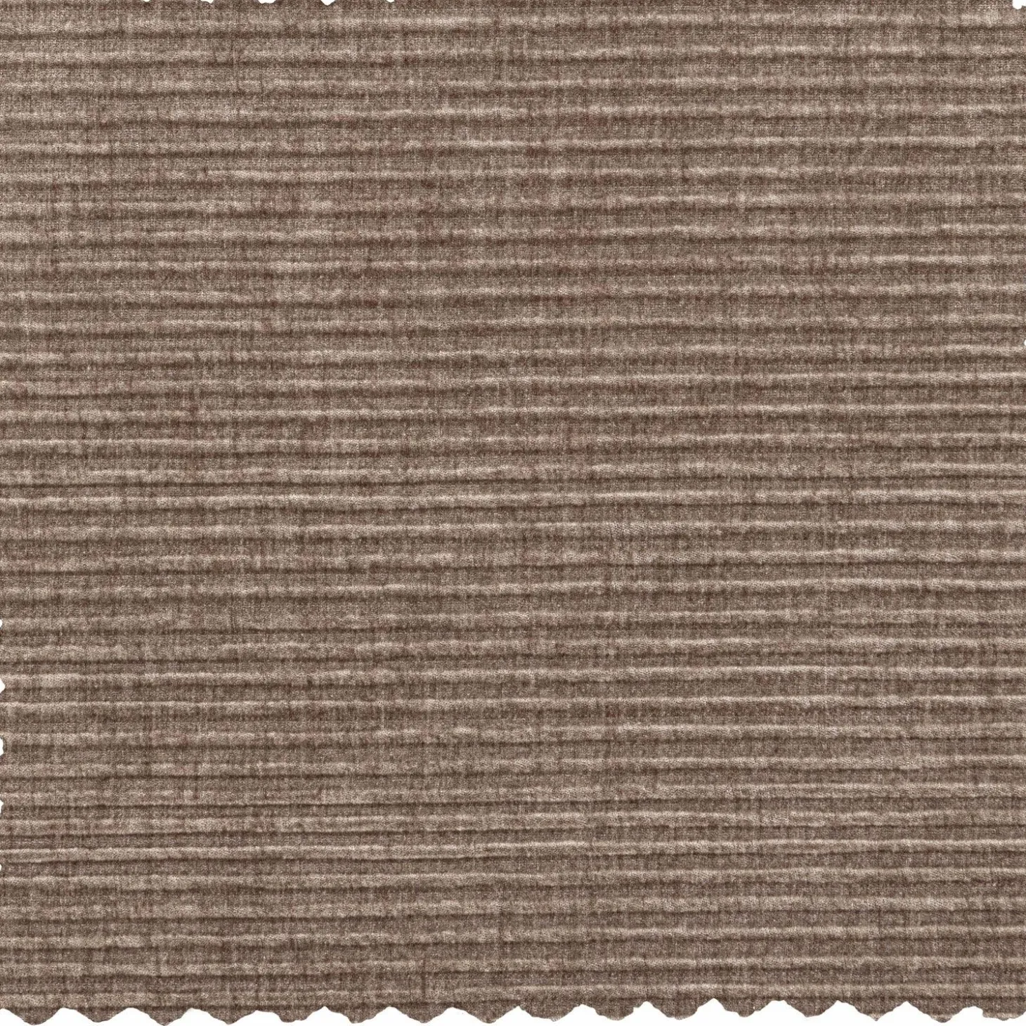 Statement 4-zits bank 280 cm platte brede rib clay - Loft24.nl