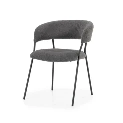 Stoel Luka - Antraciet - Loft24.nl