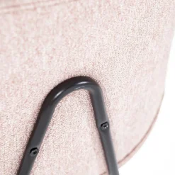 Stoel Lynn met armleuning - Roze - Loft24.nl