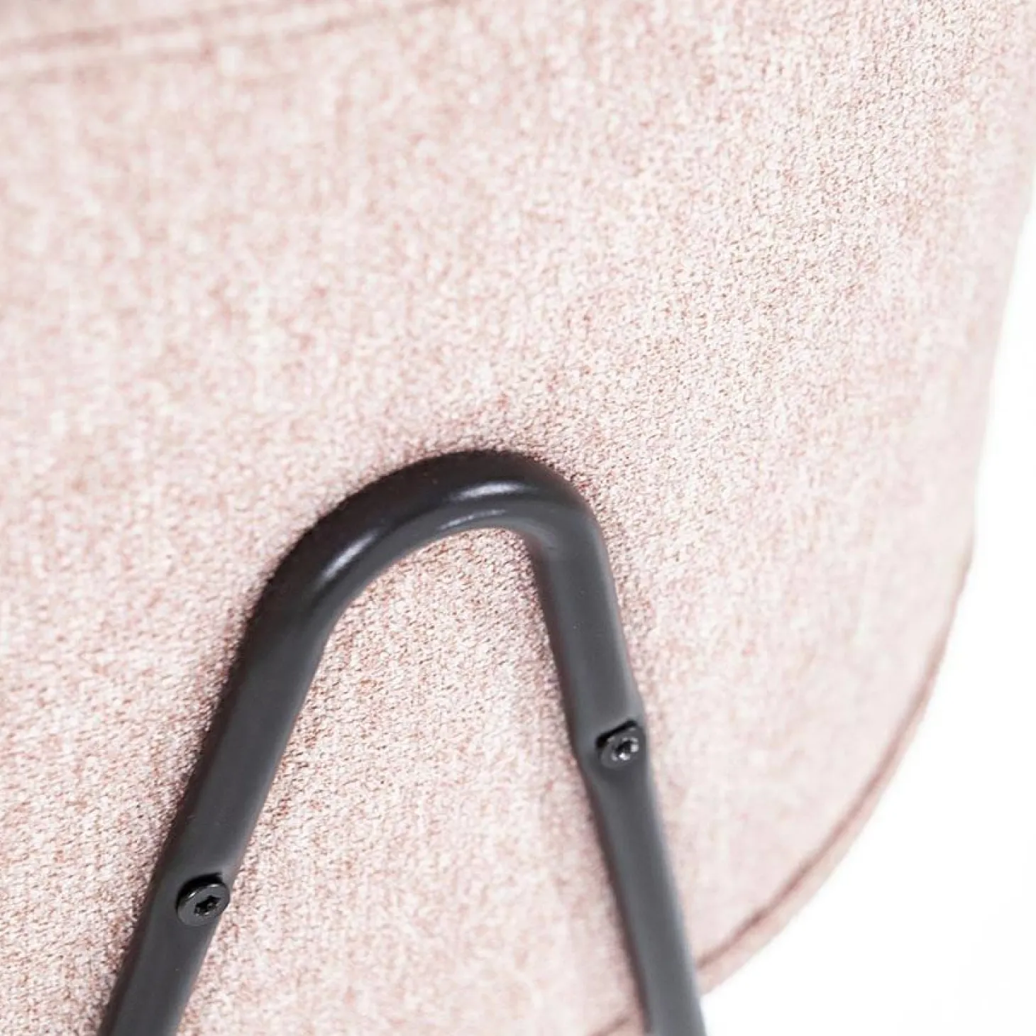 Stoel Lynn met armleuning - Roze - Loft24.nl