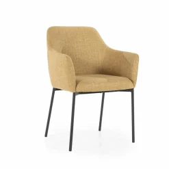 Stoel Paul - Mosterd Linea - Loft24.nl