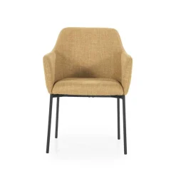 Stoel Paul - Mosterd Linea - Loft24.nl