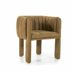 Stoel Paul - Mosterd Linea - Loft24.nl