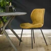 Stoel Shell Velvet ronde buis - Goud - Loft24.nl