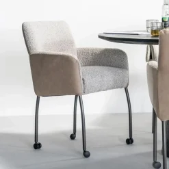 Stoel Soof Bouclé - Taupe - Loft24.nl