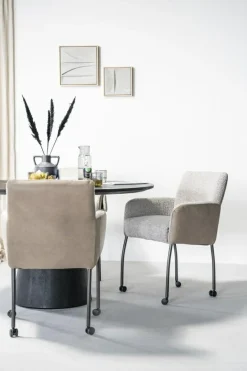 Stoel Soof Bouclé - Taupe - Loft24.nl