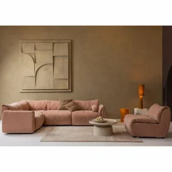 Tafellamp / Vloerlamp Loft Bouclé kleur Tapenade - Loft24.nl