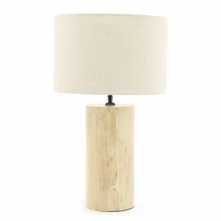 Tafellamp Amara Linnen - 60cm hoog - Loft24.nl