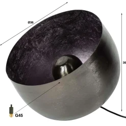 Tafellamp Basket Large - Ø36 - Loft24.nl