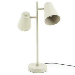 Tafellamp Cole 2 lampen - Beige - Loft24.nl