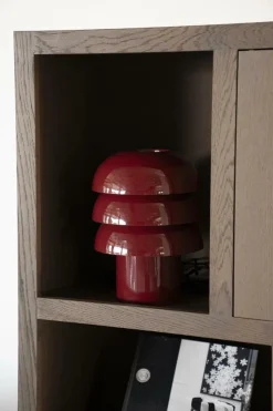 Tafellamp Curo - Burgundy - Loft24.nl