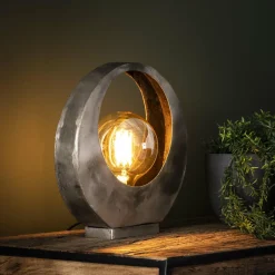 Tafellamp Full Moon - Oud Zilver - Loft24.nl