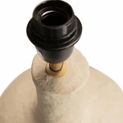 Tafellamp Ios Papier Mache kleur Naturel (excl. kap) - Loft24.nl