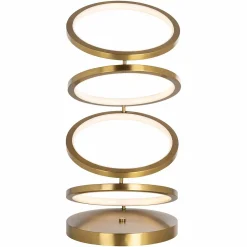 Tafellamp Jaimin 53cm hoog kleur Brushed Gold - Loft24.nl