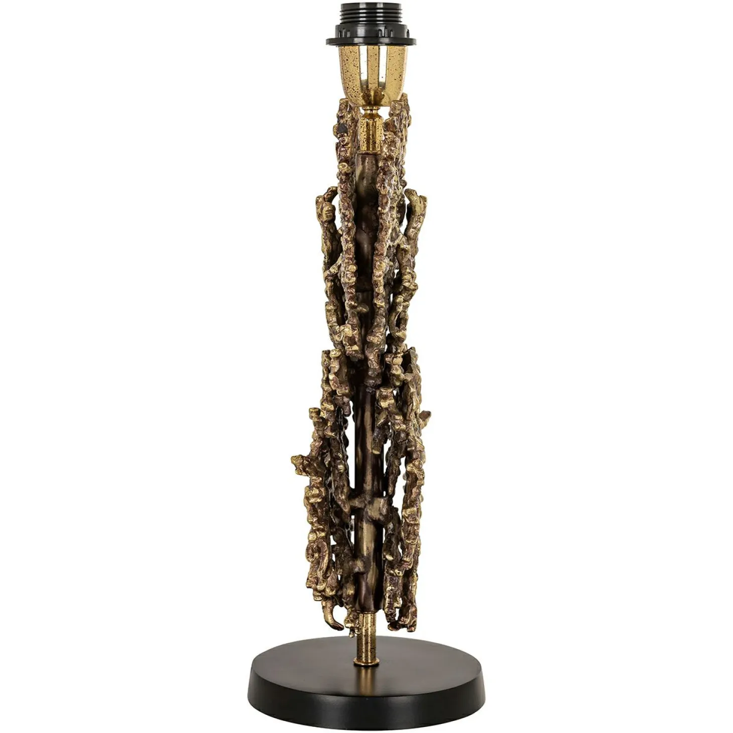 Tafellamp Jessey 44cm hoog kleur Brushed Gold - Loft24.nl