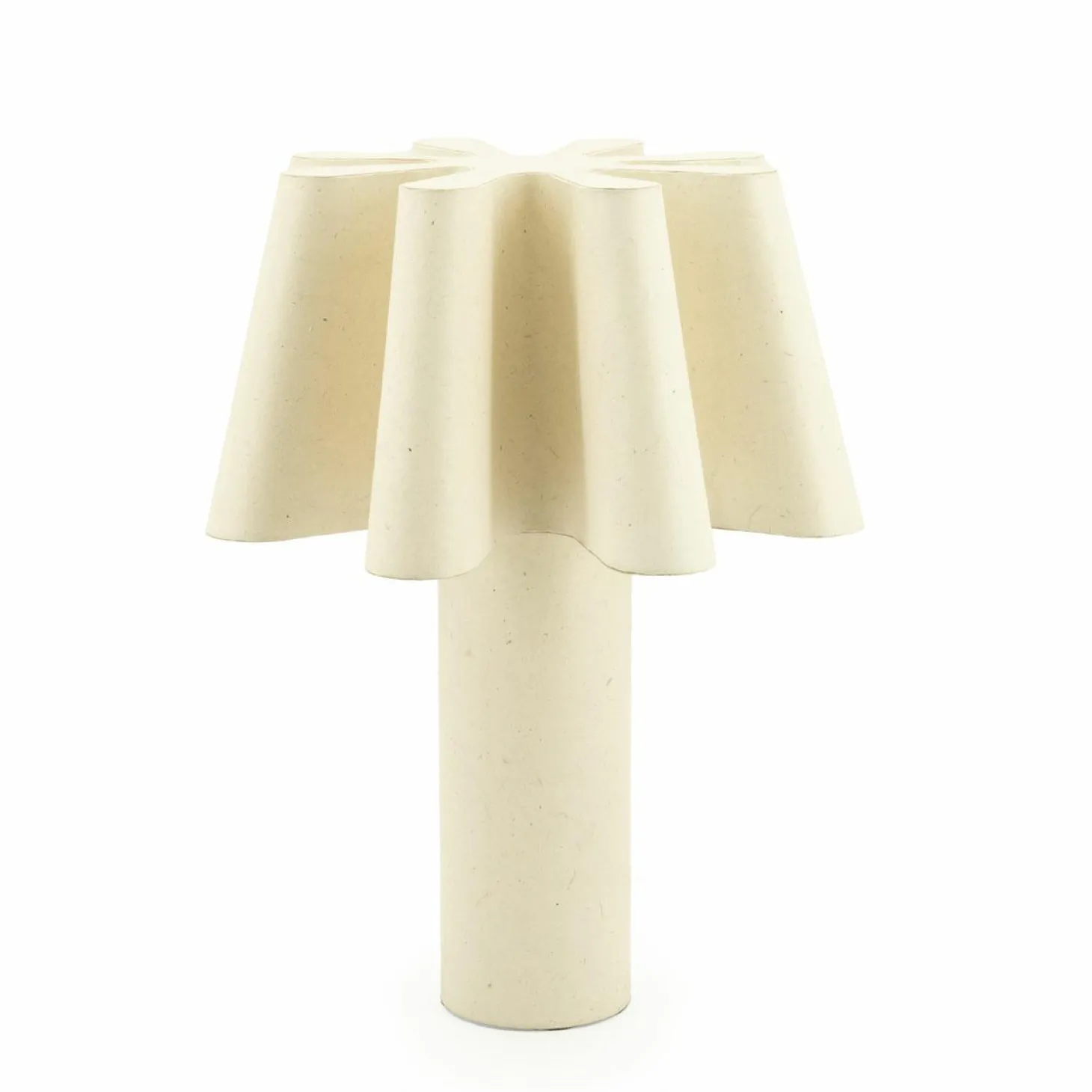 Tafellamp Meander Handgemaakt papier - 50cm hoog - Loft24.nl