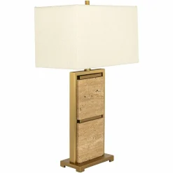 Tafellamp Meyra Marmer 72cm hoog - Loft24.nl