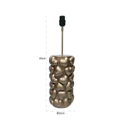 Tafellamp Nancy 69cm (excl. kap) - Loft24.nl