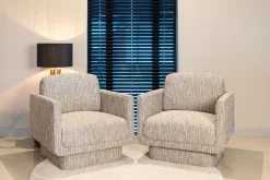 Tafellamp Nyo Marmer en metaal kleur Zwart - Loft24.nl