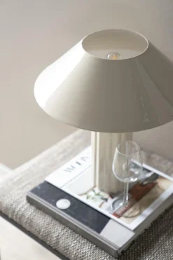 Tafellamp Pallas - Beige - 44 cm Hoog - Loft24.nl