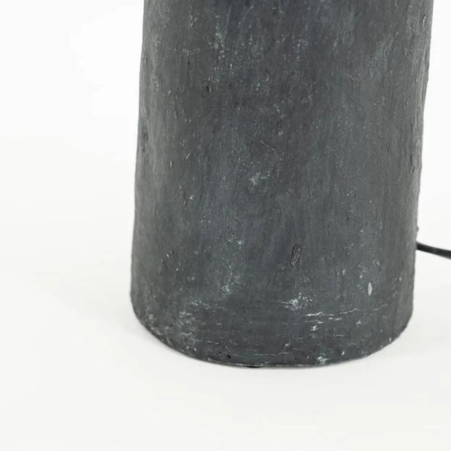 Tafellamp Sana Papier maché 45 cm - Grijs - Loft24.nl