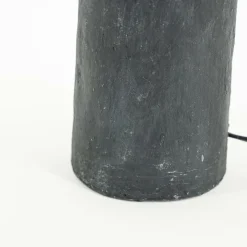 Tafellamp Sana Papier maché 45 cm - Grijs - Loft24.nl