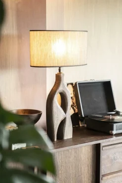 Tafellamp Shiboo Hout 64cm hoog - Bruin - Loft24.nl