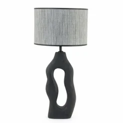 Tafellamp Shiboo Hout 64cm hoog - Zwart - Loft24.nl