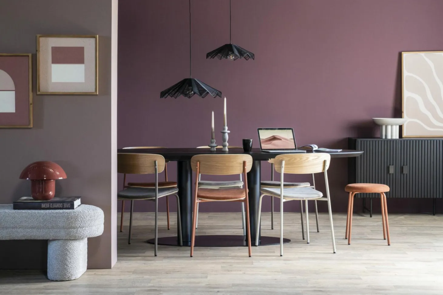 Tafellamp Toad 27cm hoog - Beige - Loft24.nl