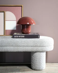 Tafellamp Toad 27cm hoog - Beige - Loft24.nl