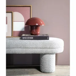 Tafellamp Toad 27cm hoog - Koraal Rood - Loft24.nl