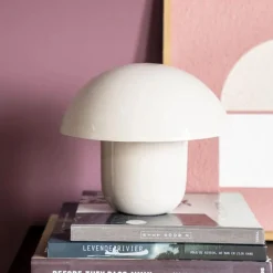 Tafellamp Toad 27cm hoog - Koraal Rood - Loft24.nl