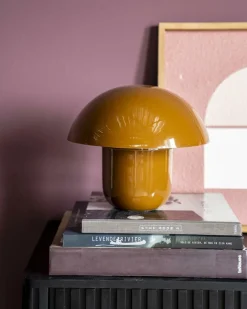 Tafellamp Toad 27cm hoog - Mosterd Geel - Loft24.nl