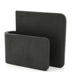 Tijdschrifthouder Yomu Mangohout - Zwart - Loft24.nl